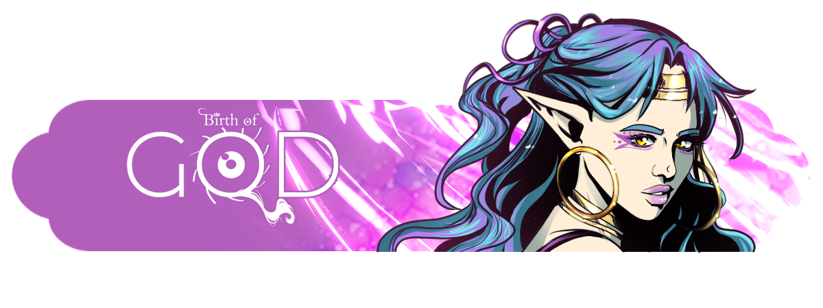 Narodziny boga Ale'a na tronie, Narodziny boga Iocte Nocte, komiks fantasy o władzy, elfia protagonistka.