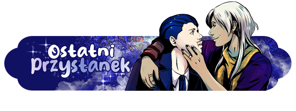 Ostatni przystanek Ren i Jarema blisko siebie, Ostatni Przystanek Iocte Nocte, komiks romance, podróż która zmienia życie.