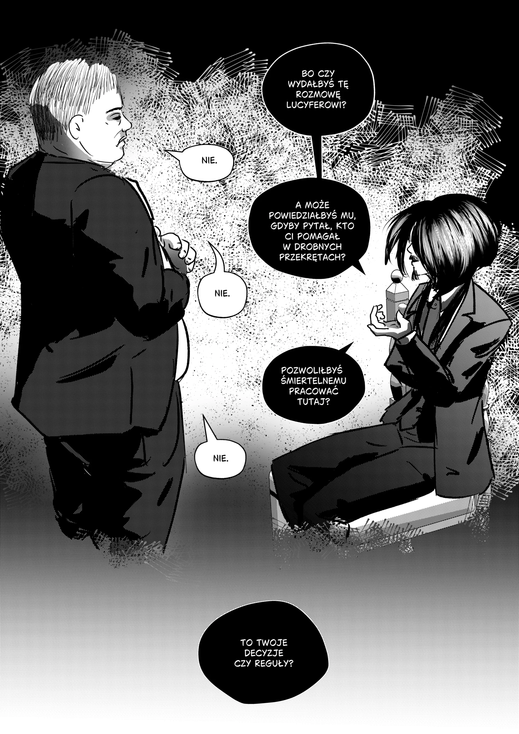 Demon nie staje przeciw demonowi. Sprawdź, czy dasz się uwieść logice Mefista.