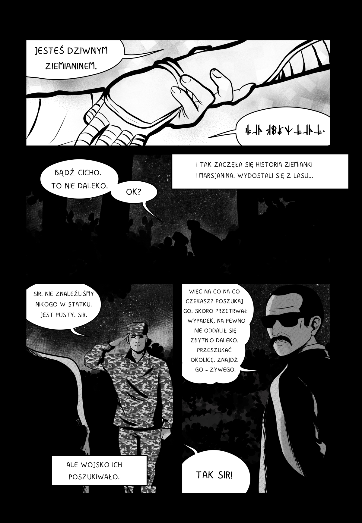 Jeden błędny ruch i wyciągnięta dłoń może stać się ostatnią rzeczą, jaką zobaczysz. Czy zdołają uciec przed wojskiem, zanim bariera językowa doprowadzi do tragedii? Jeden błędny ruch i wyciągnięta dłoń może stać się ostatnią rzeczą, jaką zobaczysz. Czy zdołają uciec przed wojskiem, zanim bariera językowa doprowadzi do tragedii?