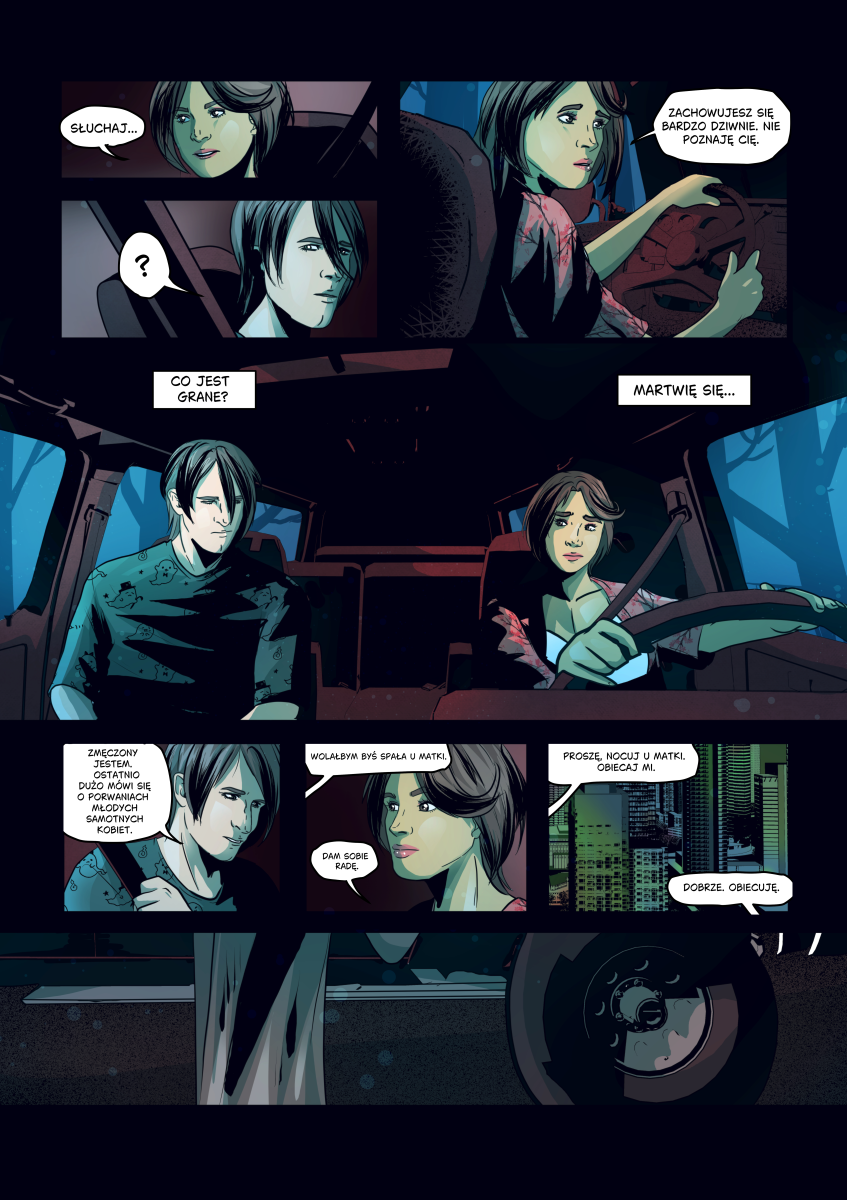 'Nie mogę ci powiedzieć. Tajemnica zawodowa.' – Gdy Anthony każe ci spać u matki, wiedz, że noc nie będzie bezpieczna. Odkryj sekrety skryte w cieniu neonów. 'Nie mogę ci powiedzieć. Tajemnica zawodowa.' – Gdy Anthony każe ci spać u matki, wiedz, że noc nie będzie bezpieczna. Odkryj sekrety skryte w cieniu neonów.