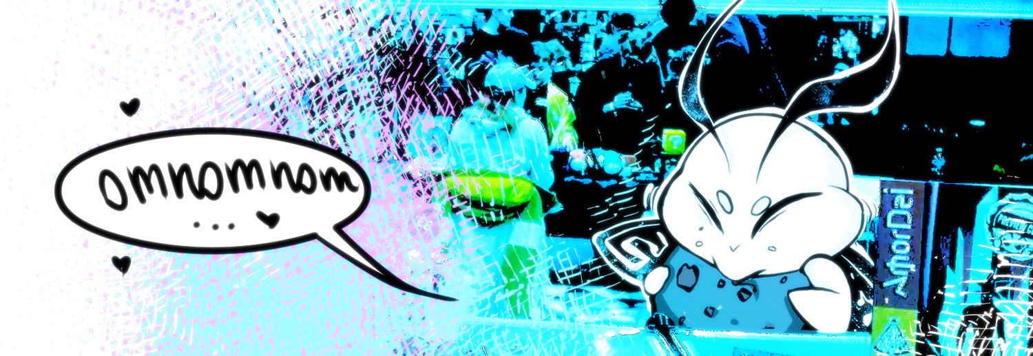 Mothman enjoying snacks at the comic event