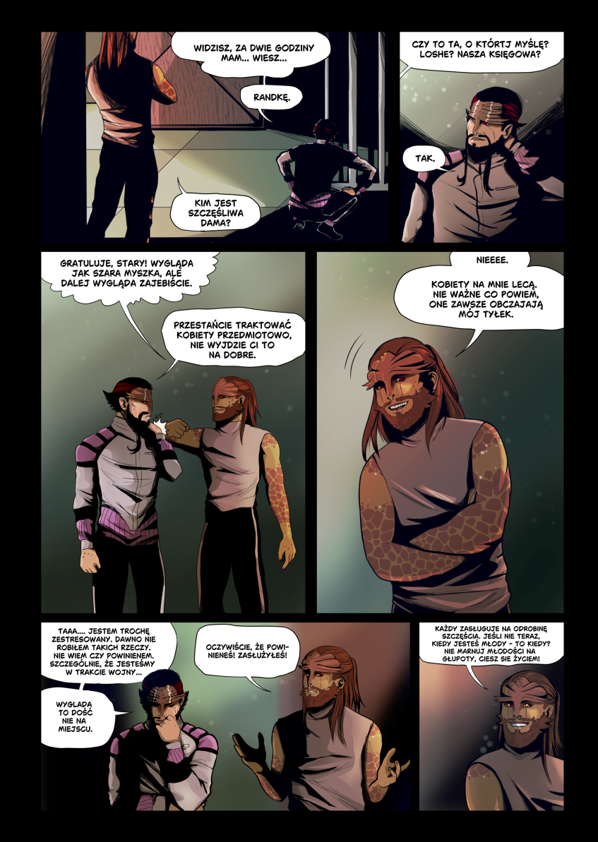 Hok 1.2: Rasa Dykuma i Więzienie | Mroczne komiksy online 2026