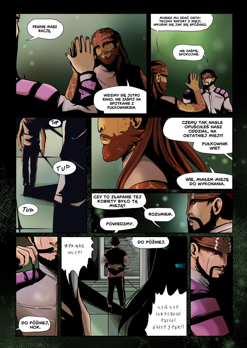 Hok 1.2: Rasa Dykuma i Więzienie | Mroczne komiksy online 2026
