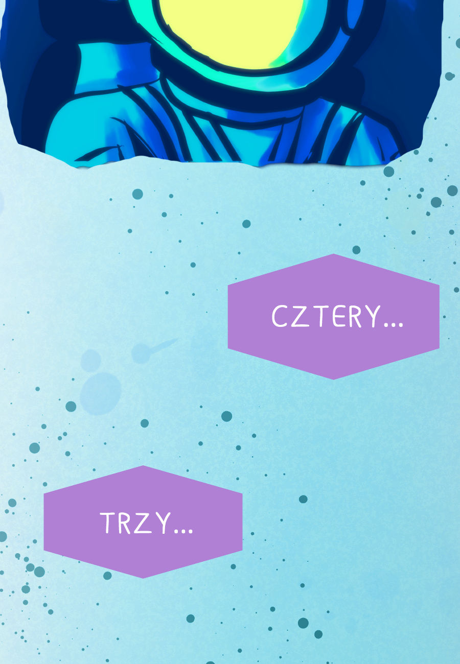 Chciałem tylko powiedzieć / I Just Wanted To Say | Kr&oacute;tki komiks sci-fi i romance Alexiego Conmana oraz Karoliny Przybył (Lomci). Emocjonalne wyznanie w kokpicie rakiety tuż przed startem w kosmos. Polski komiks niezależny / webtoon pl z cyklu Iocte Nocte.