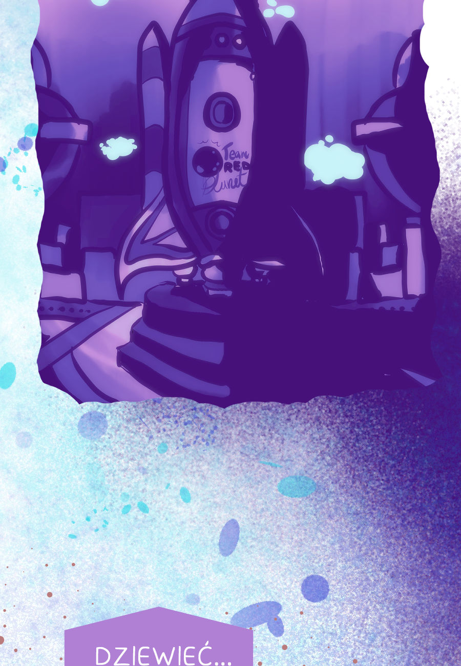 Chciałem tylko powiedzieć / I Just Wanted To Say | Kr&oacute;tki komiks sci-fi i romance Alexiego Conmana oraz Karoliny Przybył (Lomci). Emocjonalne wyznanie w kokpicie rakiety tuż przed startem w kosmos. Polski komiks niezależny / webtoon pl z cyklu Iocte Nocte.