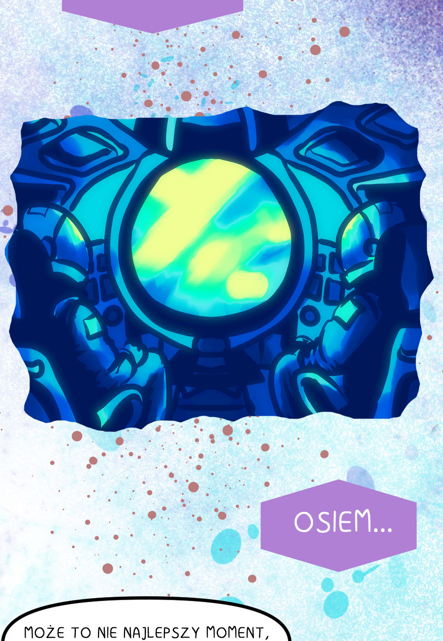 Chciałem tylko powiedzieć / I Just Wanted To Say | Kr&oacute;tki komiks sci-fi i romance Alexiego Conmana oraz Karoliny Przybył (Lomci). Emocjonalne wyznanie w kokpicie rakiety tuż przed startem w kosmos. Polski komiks niezależny / webtoon pl z cyklu Iocte Nocte.