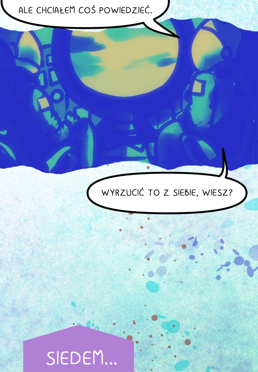 Chciałem tylko powiedzieć / I Just Wanted To Say | Kr&oacute;tki komiks sci-fi i romance Alexiego Conmana oraz Karoliny Przybył (Lomci). Emocjonalne wyznanie w kokpicie rakiety tuż przed startem w kosmos. Polski komiks niezależny / webtoon pl z cyklu Iocte Nocte.